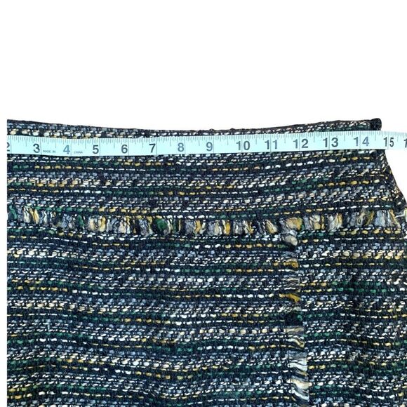 Nwot Ann Taylor LOFT Faux Wrap Tweed Skirt - Picture 9 of 10